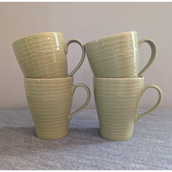 Starbucks Other - Starbucks 2009 Design House Stockholm Green Rib Coffee/Tea Mug, 12oz, Se…